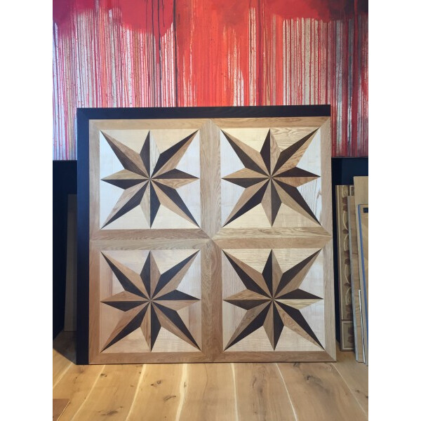 Tafelparkett Hofburg Eiche-Thermeo Eiche-Esche 70 x 70cm