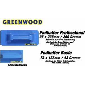 PRO - Hand- Padhalter Professional ca 10x25